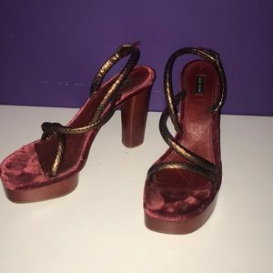 Marc Jacobs Collection Block Heels
